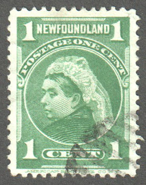 Newfoundland Scott 80 Used VF - Click Image to Close